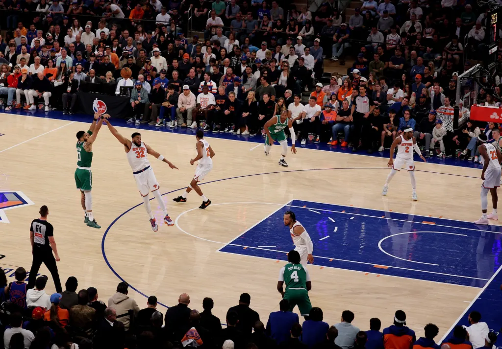 Celtics Flatten Knicks By Sticking To The